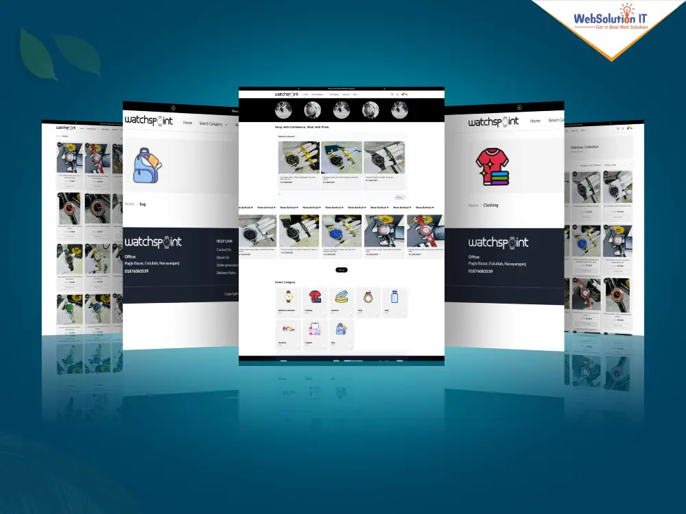 Watchs Point Ecommerce Website