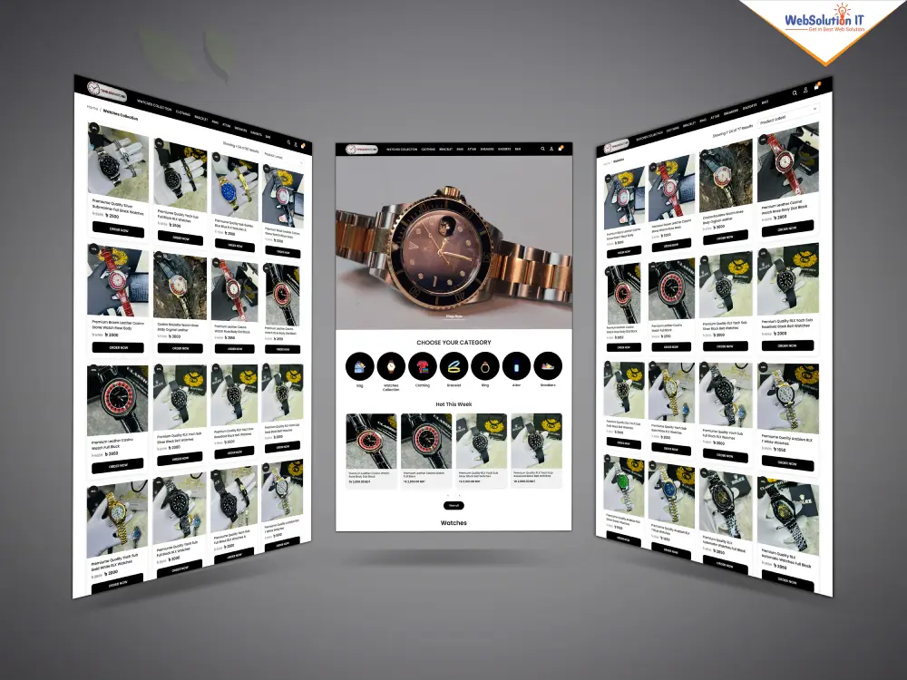 Timeless Watch BD Ecommerce Website