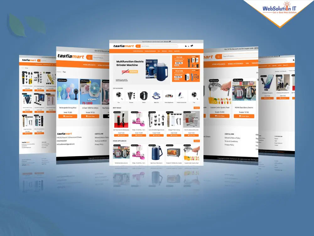 Tasfia Mart Ecommerce Website