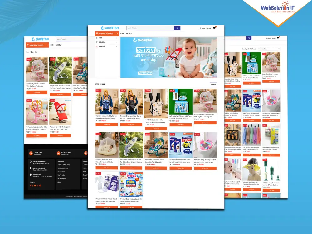 Shontan Ecommerce Website