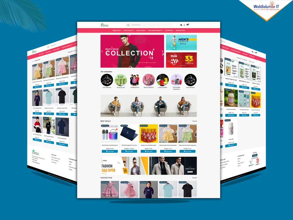 Sefa Point Ecommerce Website