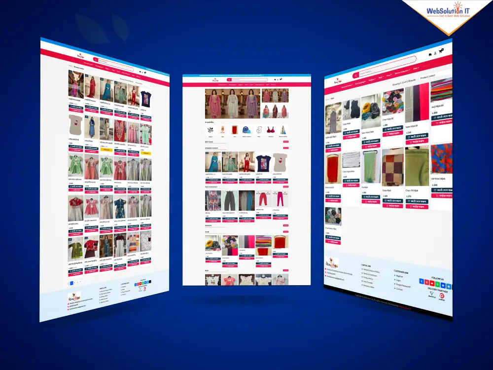 Roze Saj Ecommerce Website