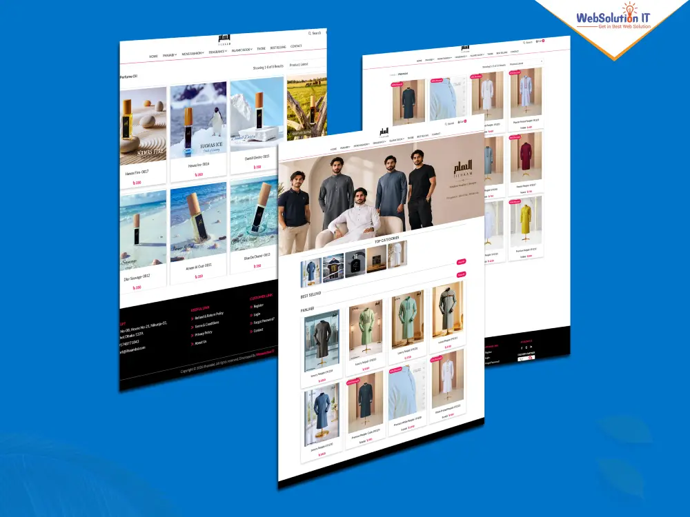 ILHAAM Ecommerce Website