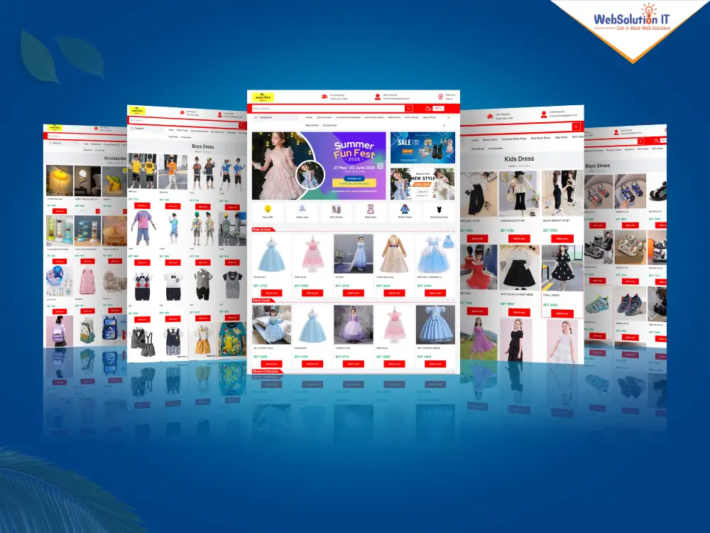 Honey Little Ecommerce Website