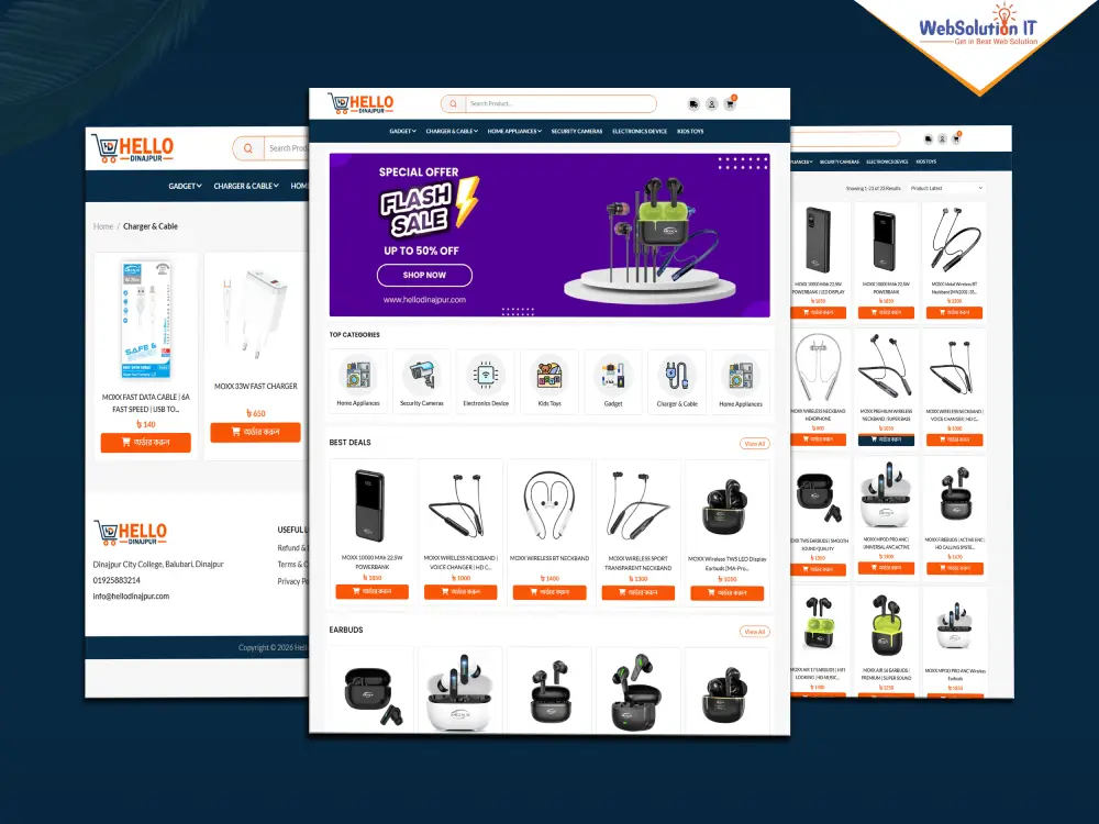 Hello Dinajpur Ecommerce Website