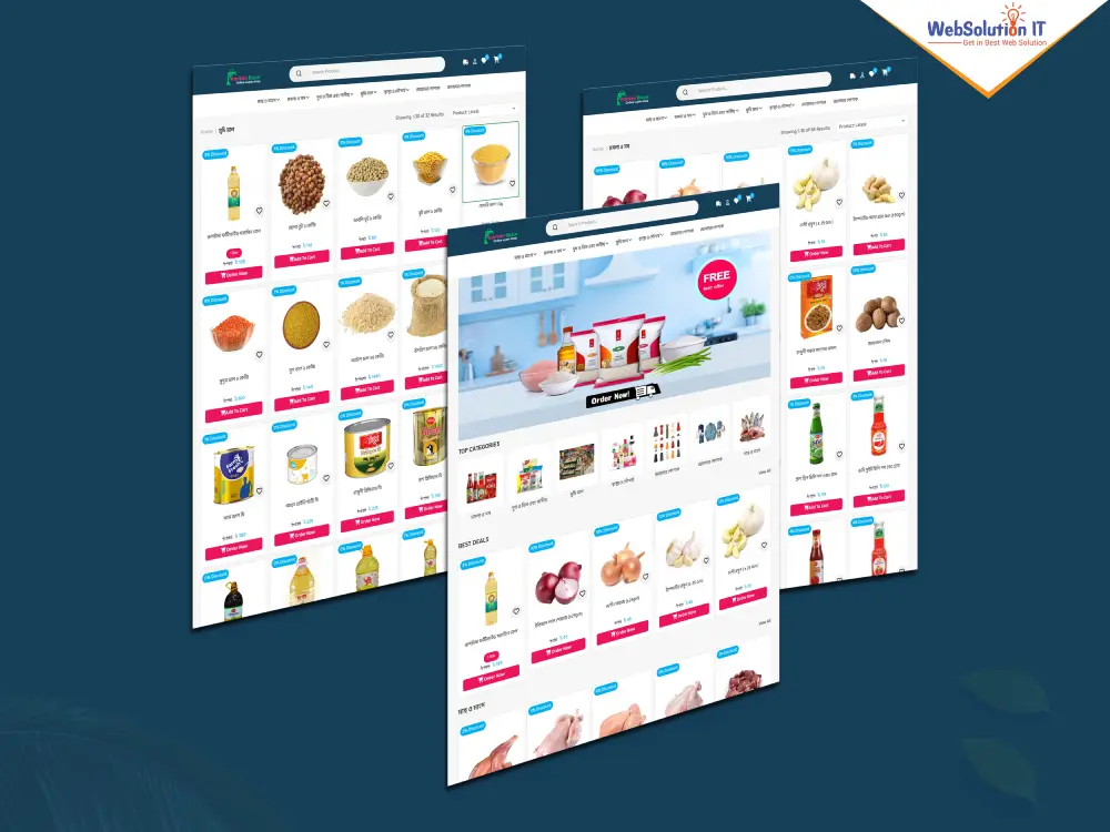 Hariken Bazar Ecommerce Website