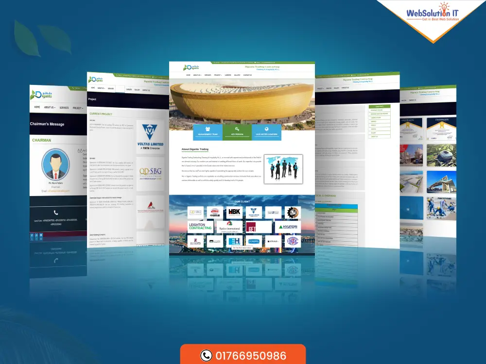 Diganta Trading Business Website