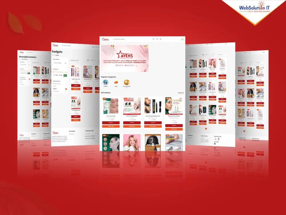 Avens24 Ecommerce Website