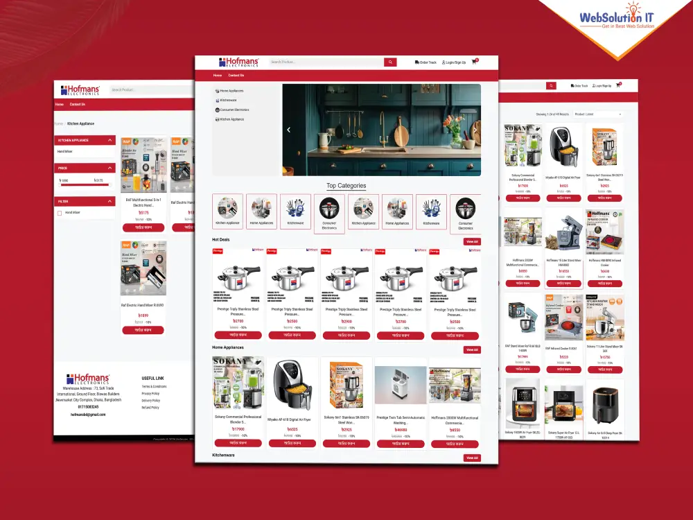 Hofmans Ecommerce Website