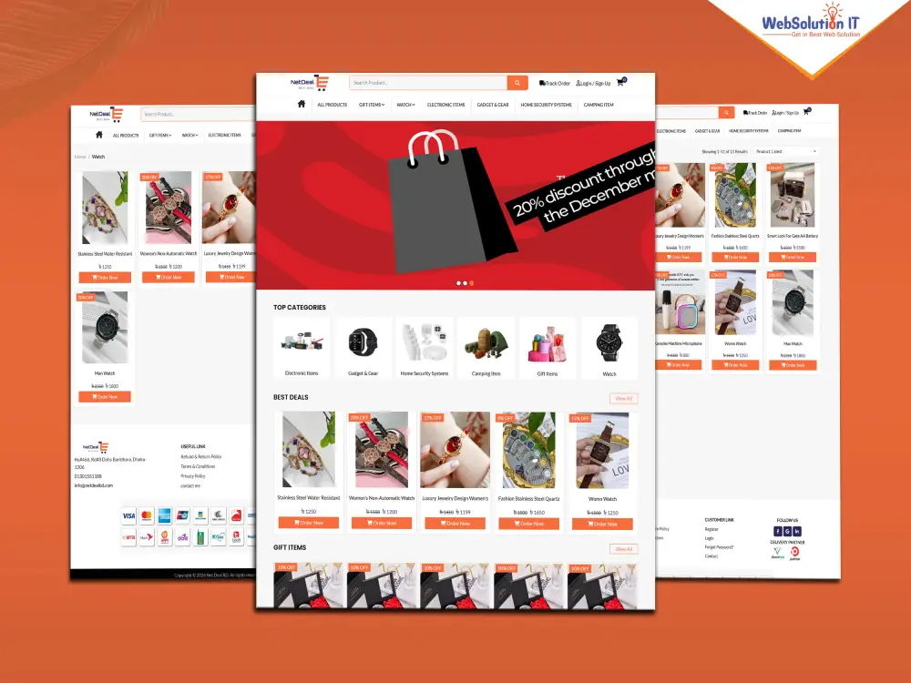 Net Deal BD Ecommerce Website