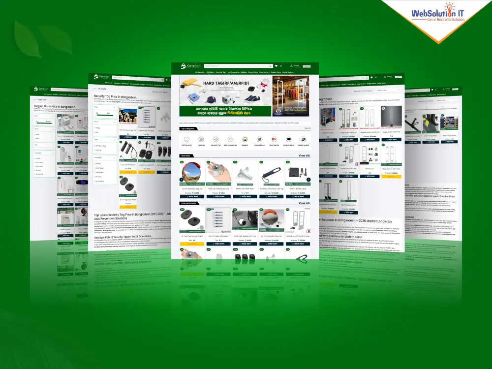 Carry Bag BD Ecommerce Website
